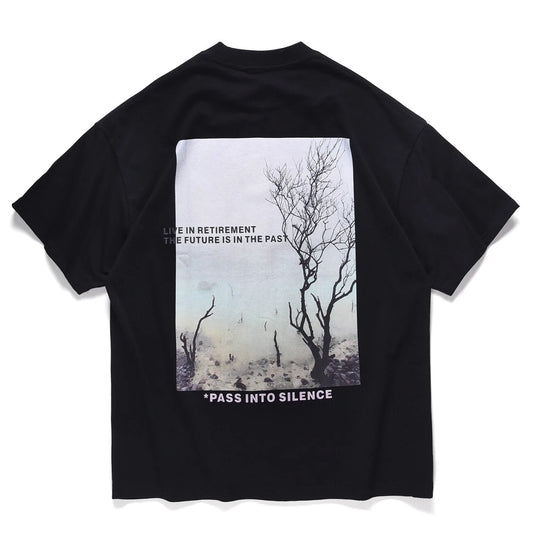 Men's Ethereal Tree Print T-Shirt